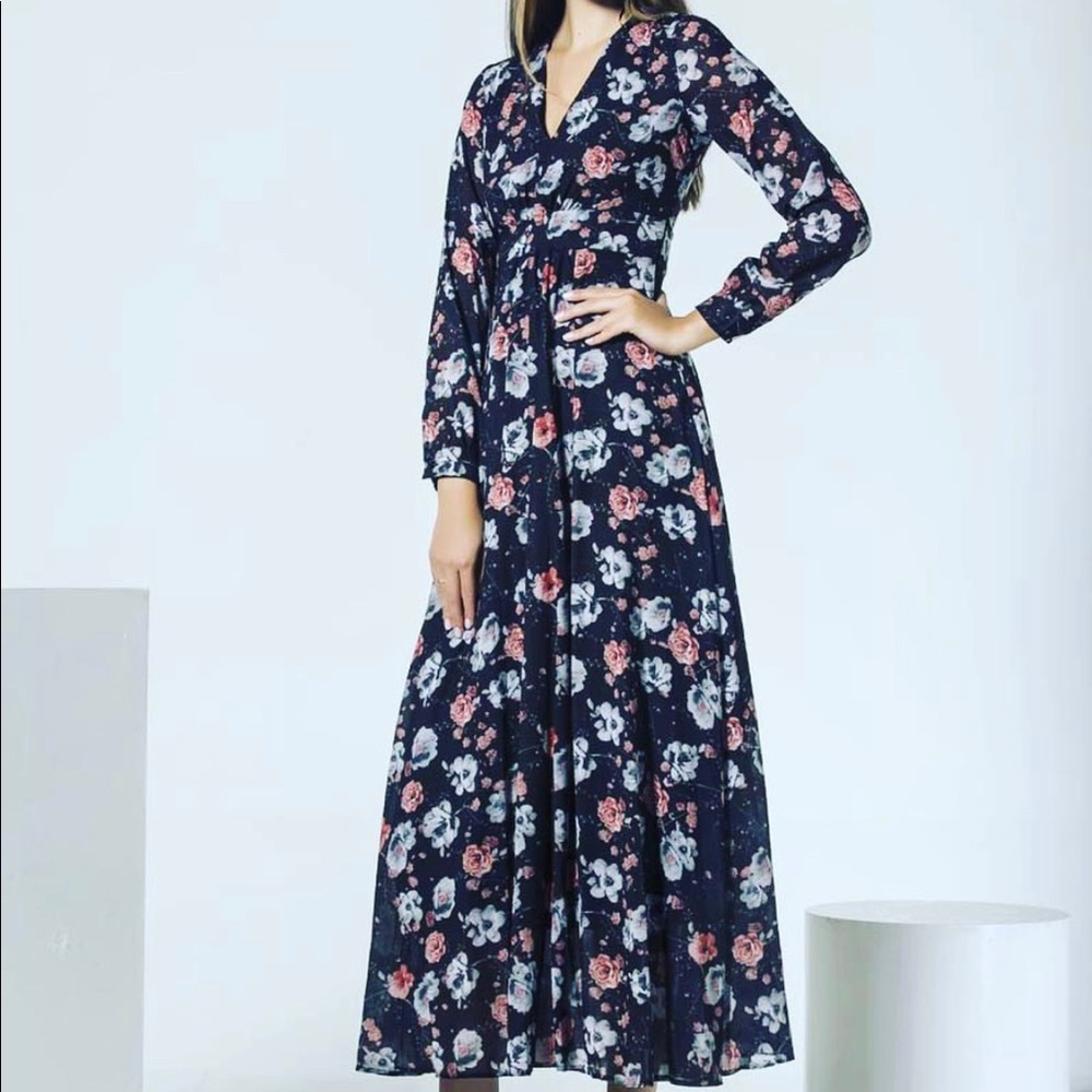 Floral dress size 38